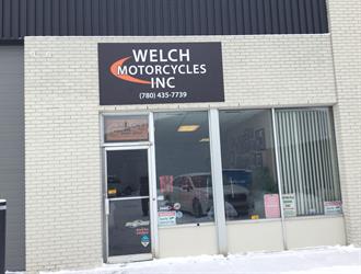 Welch Motorcycle Repair building